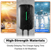 ADPOW 32A Type2 EV Charging Station 7KW 5M Cable Wallbox Charger EV Charging Accessories Current Adjustable is Not Supported